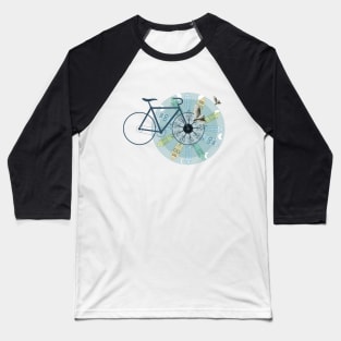 Amsterdam skyline Baseball T-Shirt